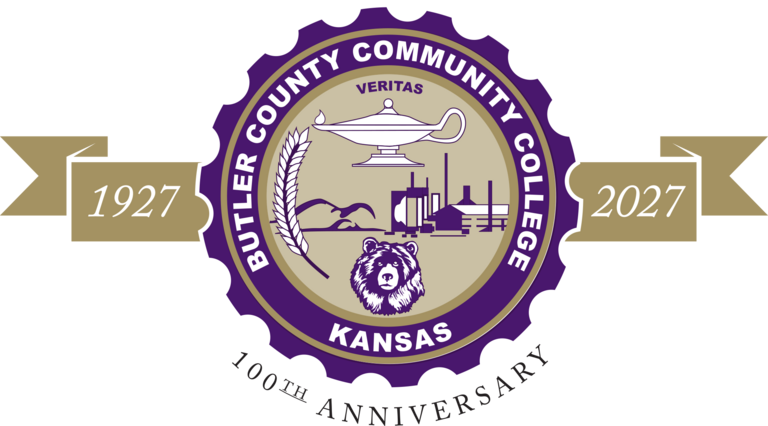 Logo: Butler Community College Centennial – 1927 to 2027